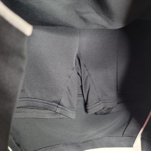 Adidas womens sz 4 Climacool Orchid floral Tennis Golf Skort Skirt Black Stretch - Picture 3 of 6